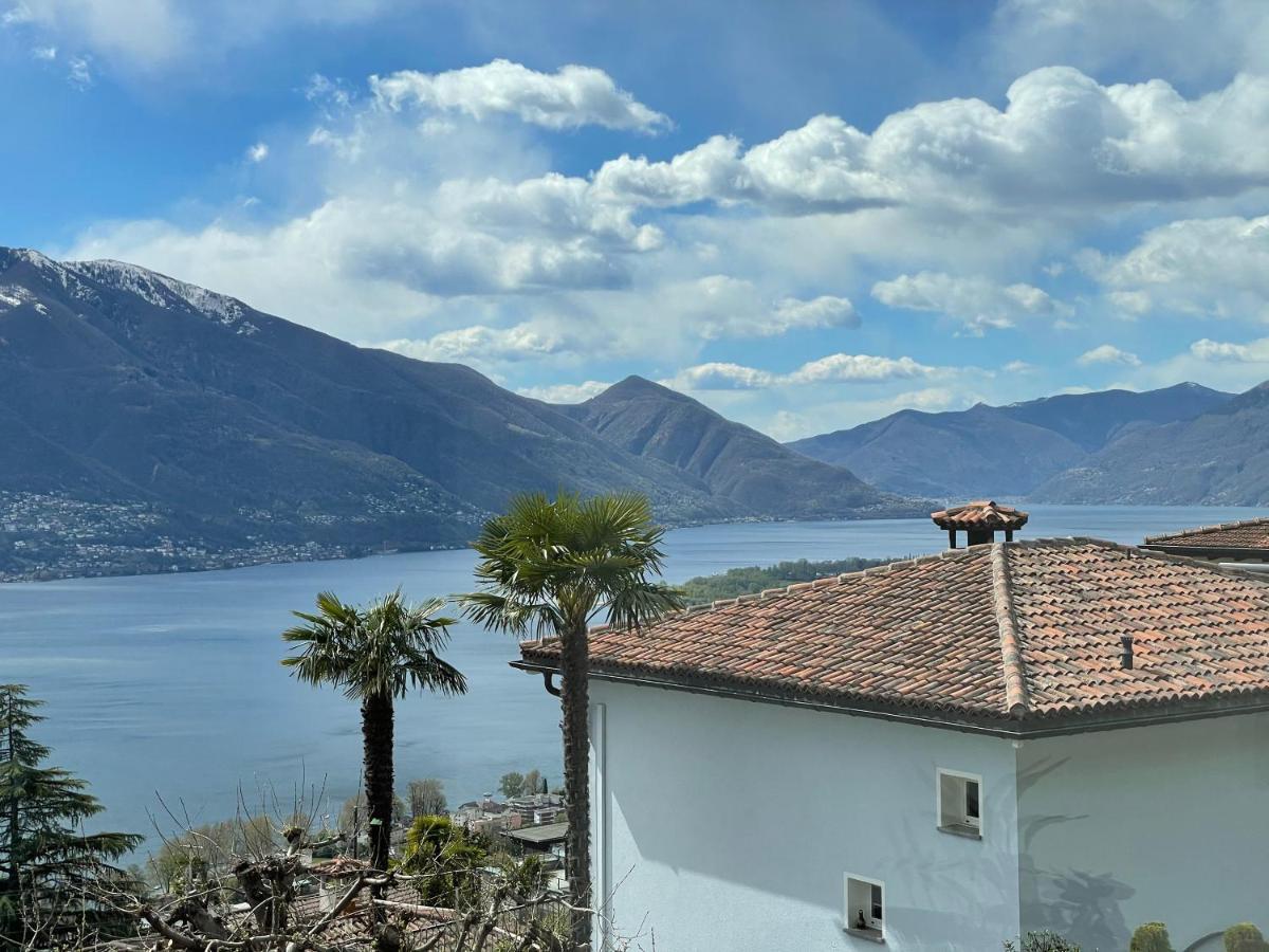 Camera Con Bagno Privato E Giardino Brione sopra Minusio Exterior foto