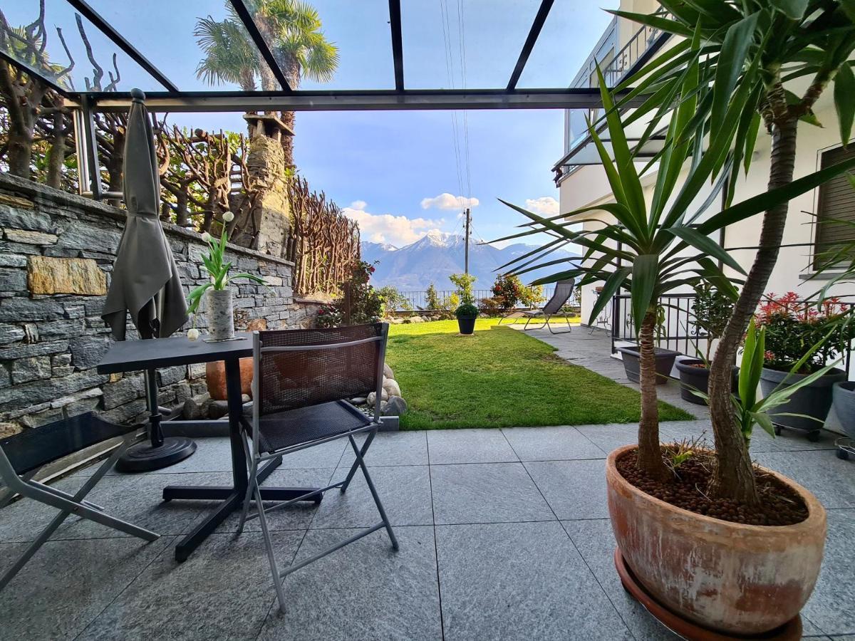 Camera Con Bagno Privato E Giardino Brione sopra Minusio Exterior foto